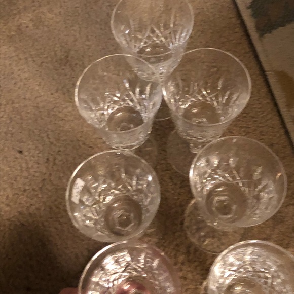 Waterford Lismore goblets. 40y anniversary 4L/4S - Picture 8 of 8